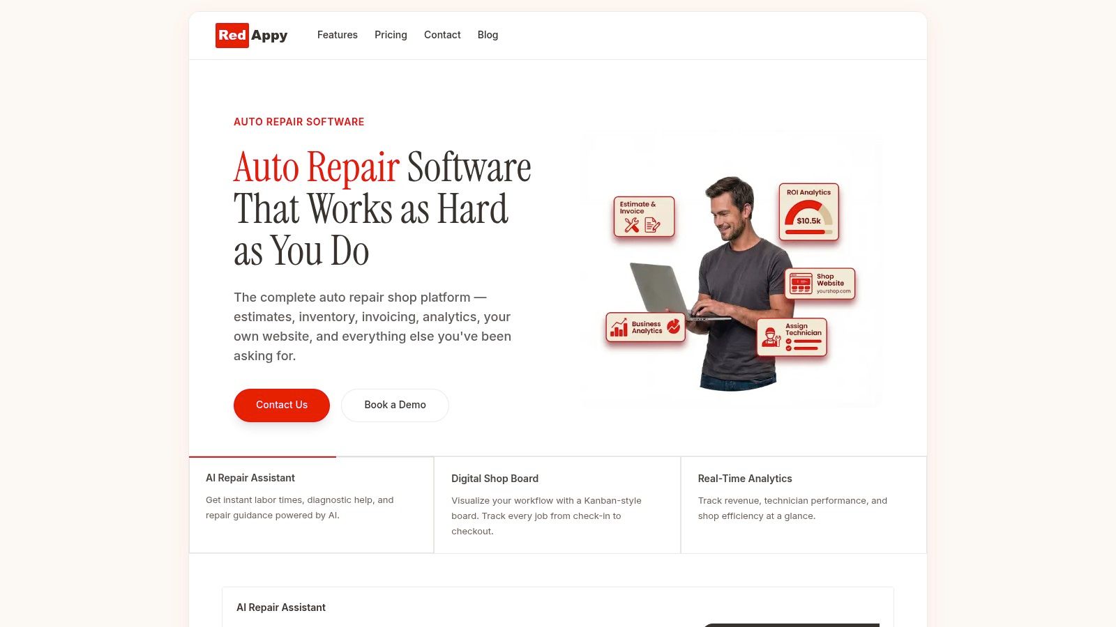 Screenshot from https://www.redappy.com